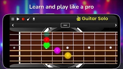Guitar Solo: chords scales Fx