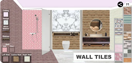 My Bathroom: Tile Planner - 3D