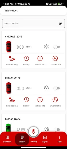 Robi Vehicle Tracking screenshot 3