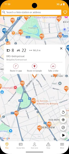 Velo Antwerpen screenshot 2