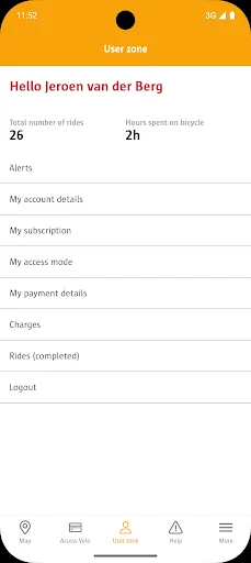 Velo Antwerpen screenshot 4