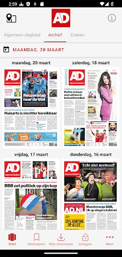 AD - Digitale krant screenshot 2