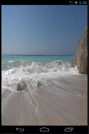 Beach Rock Live Wallpaper screenshot 2