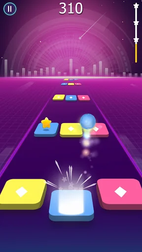 Beat Ball: Dancing Color Hop screenshot 1