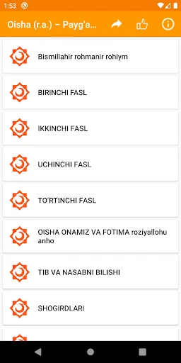 Onamiz Oisha (r.a.).