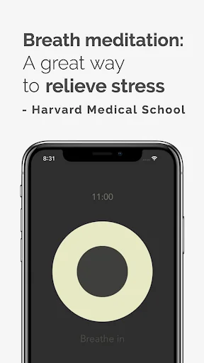 Steady - Breathing Meditation screenshot 1