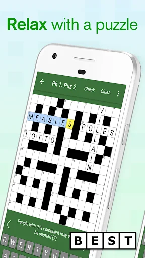 BestForPuz Cryptic Crossword screenshot 1