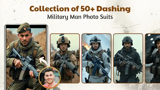 Military Man Photo Editor