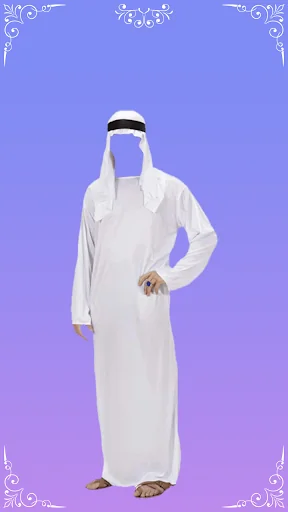 Arab Man Photo Suit