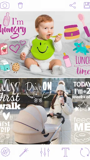 Baby Pics App - Baby Photo Art