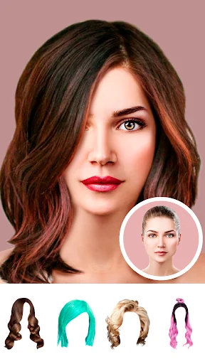 Hairstyles screenshot 1