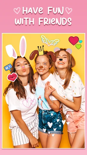 Funny Face Filters: Stickers