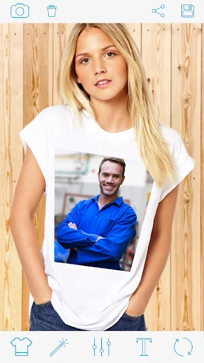 T-Shirt Frames Photo Editor screenshot 2