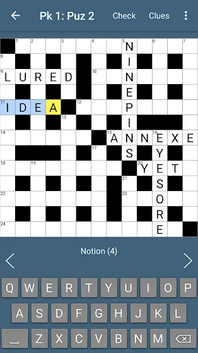 BestForPuzzles Quick Crossword screenshot 4