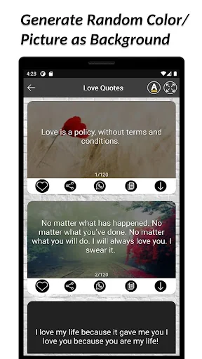English Quotes Status Maker