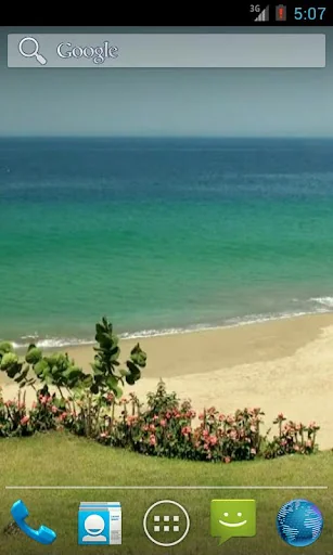 Sandy Beach Video Wallpaper screenshot 1