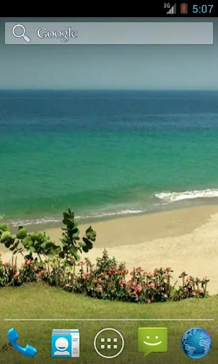 Sandy Beach Video Wallpaper screenshot 2