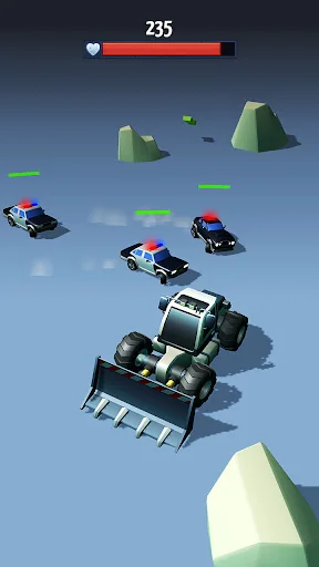 Hyper Police Car Chase: US Cop
