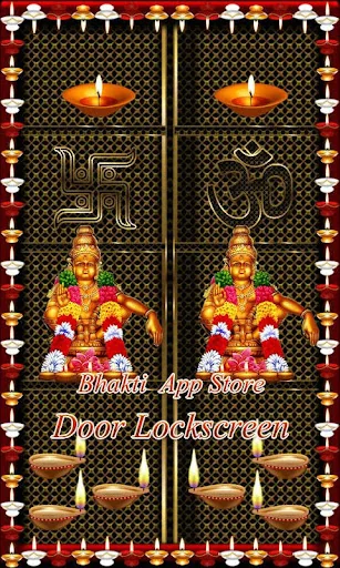 Ayyappa Swami Door Lockscreen