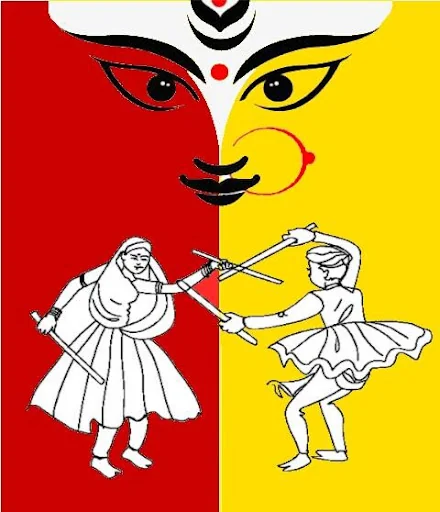 Durga Navaratri Colouring - Gr