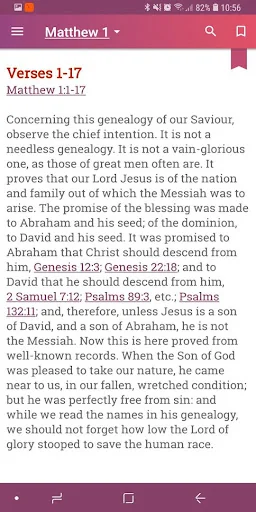 Bible Commentary Verse by Vers screenshot 2