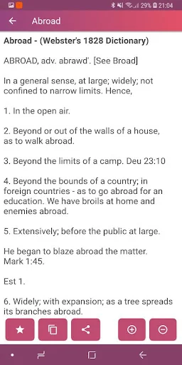 Bible Dictionary Offline screenshot 4