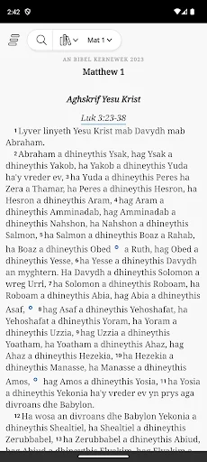 Bibel Sans