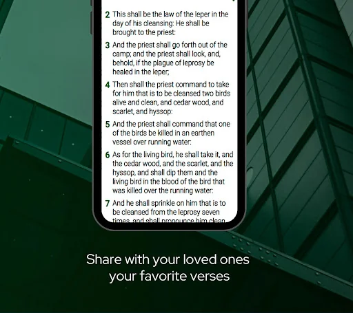 Bible Reader app with audio screenshot 3