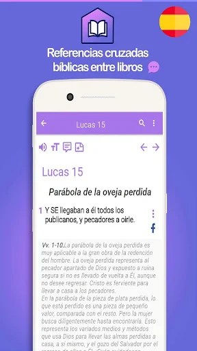 Biblia comentada por versículo screenshot 3
