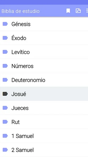 Biblia de estudio screenshot 3