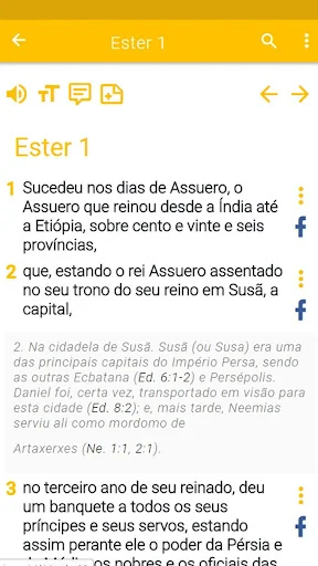 Bíblia de estudos em Portugués screenshot 4