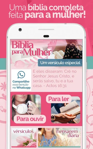 Bíblia Para Mulher - Feminina