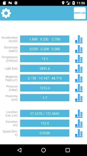 Advanced Sensor Monitor