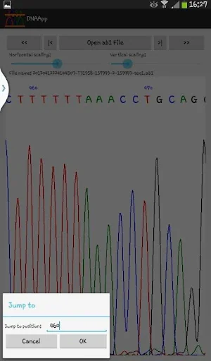 DNAApp: DNA sequence analyzer screenshot 4