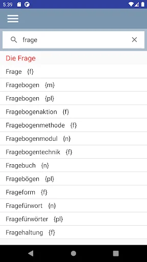 German Article Finder screenshot 4