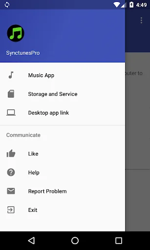 SynctunesX: iTunes to android screenshot 2