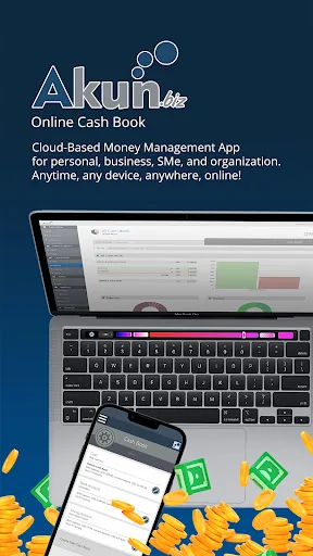AKUN.biz Online Cash Book screenshot 1
