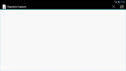Signature Capture screenshot 1