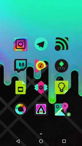 Black Light Icon Pack screenshot 3