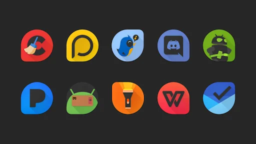 Blackdrop Icon Pack screenshot 2