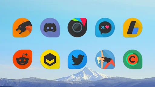Blackdrop Icon Pack screenshot 3