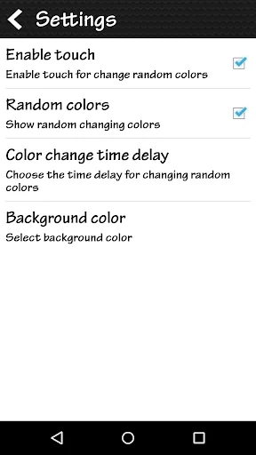 Colors Live Wallpaper screenshot 1