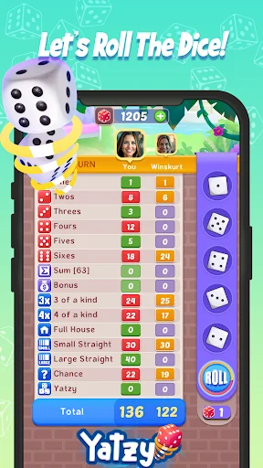 Yatzy: Classic Dice Board Game screenshot 1