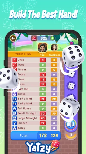 Yatzy: Classic Dice Board Game screenshot 2