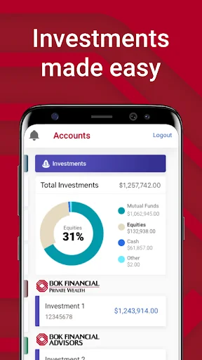 Bank of Texas Mobile screenshot 2