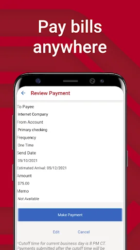 Bank of Texas Mobile screenshot 4