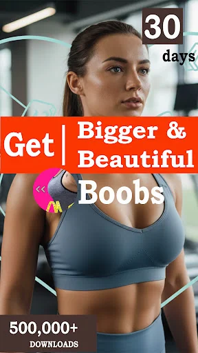 Breast enlargement exercise