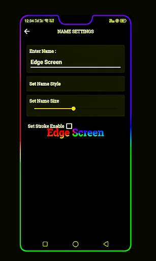 BorderLight - Edge Live Wallpa