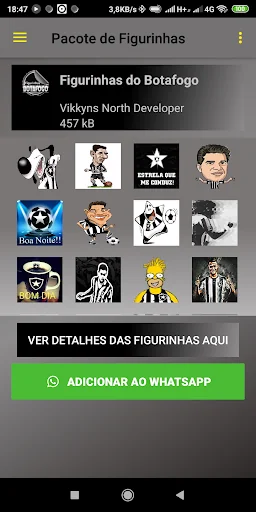 Figurinhas do Botafogo