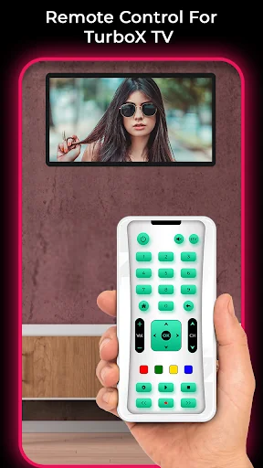 Remote Control For TurboX TV